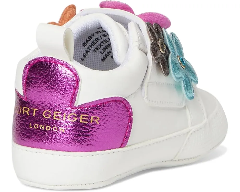 Детские кроссовки Kurt Geiger London Kids Baby Flower Petal на липучке