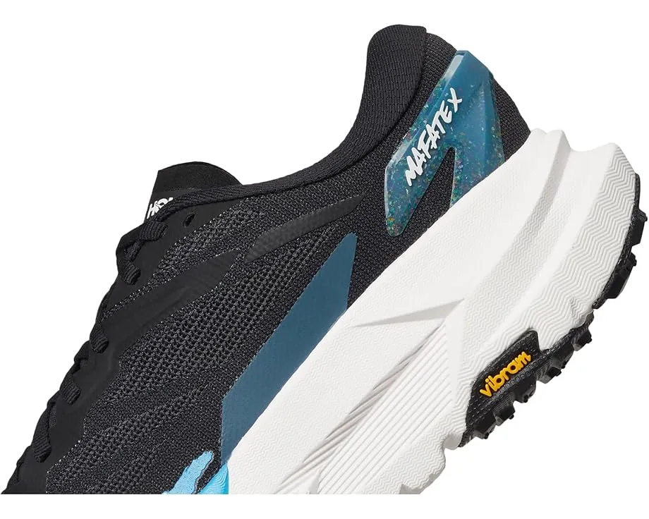 Трейловые кроссовки Hoka Mafate X с карбоновой пластиной и подошвой Vibram Megagrip