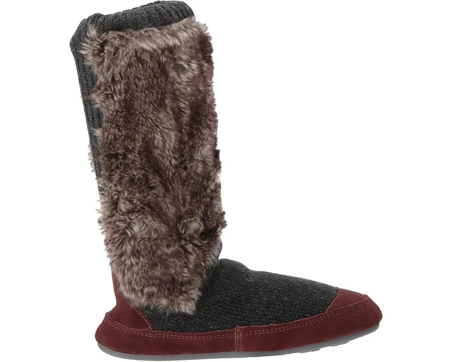 Домашние угги Acorn Slouch Boot с противоскользящей подошвой