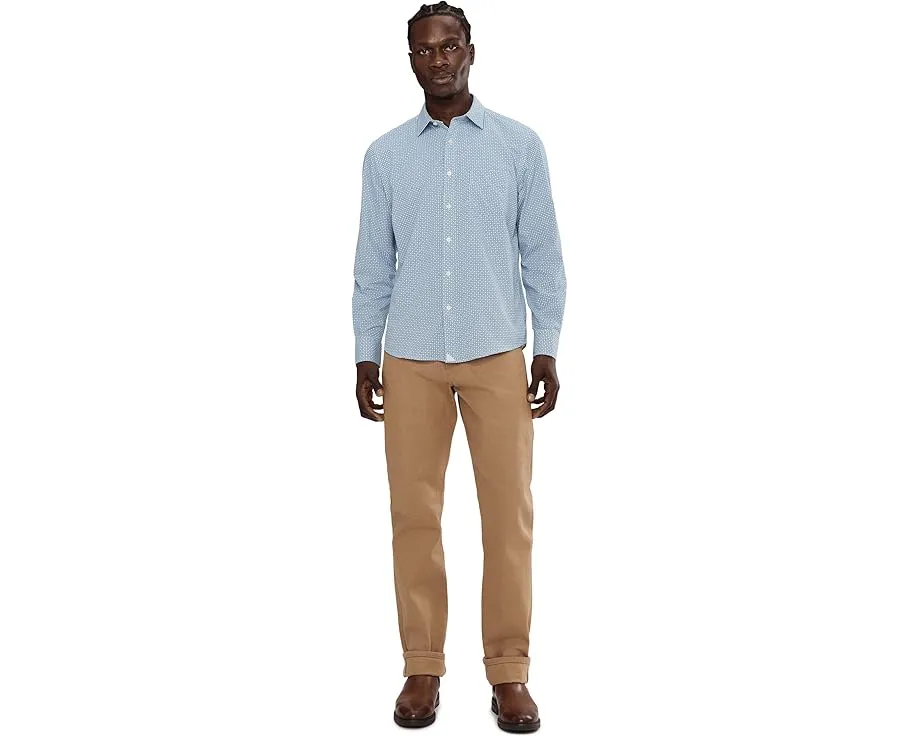 Рубашка UNTUCKit Performance с карманом и влагоотводящими свойствами