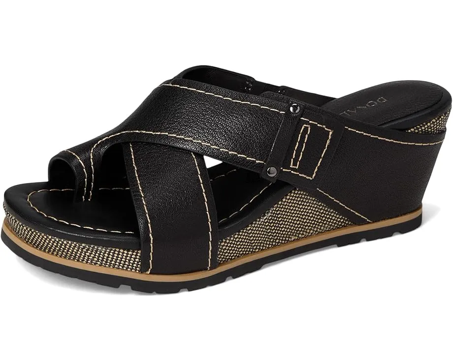 Босоножки Donald Pliner Irini на танкетке с перемычкой и стелькой из memory foam