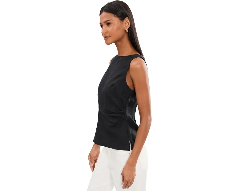 Топ Madewell New Boatneck Side Cinch Shell с лодочкой и цветочным принтом Estero L