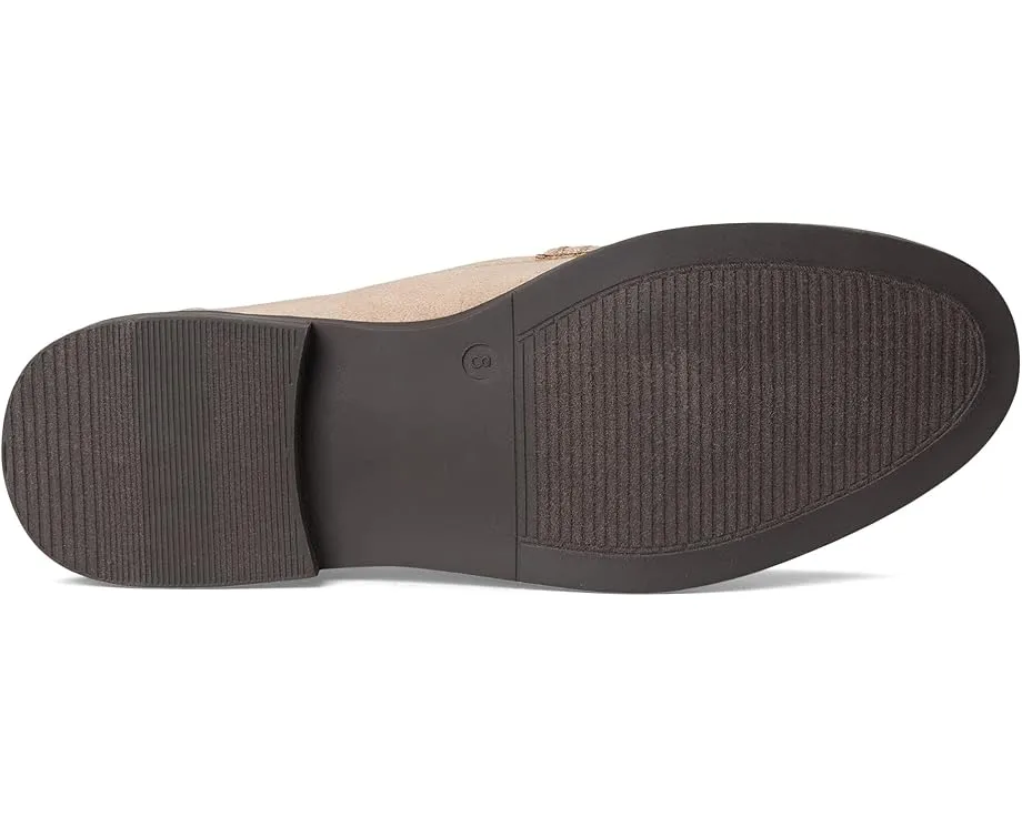 Лоферы Journee Collection Brooks на устойчивом каблуке с круглым носком
