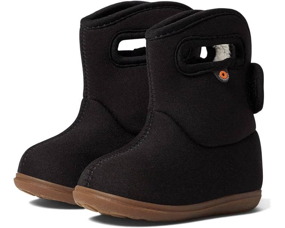 Детские сапоги Bogs Baby Bogs II Solid для малышей с внутренним сапожком на 4-стороннем растяжении