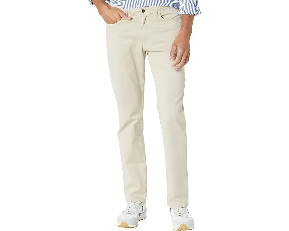 Johnston & Murphy брюки Five-Pocket Slim Fit из пима-хлопка
