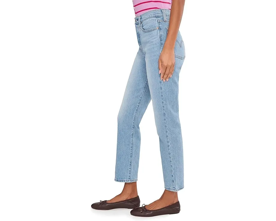 Джинсы Levi's Premium Wedgie Straight свободного кроя с прямыми штанинами