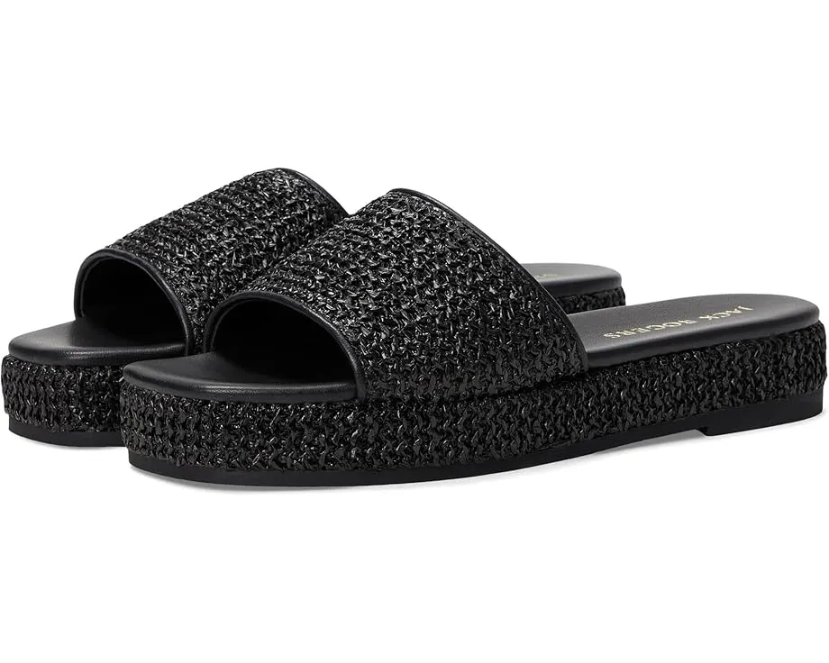 Сандалии Jack Rogers Bay Flatform на платформе с верхом из кожи и подошвой из резины