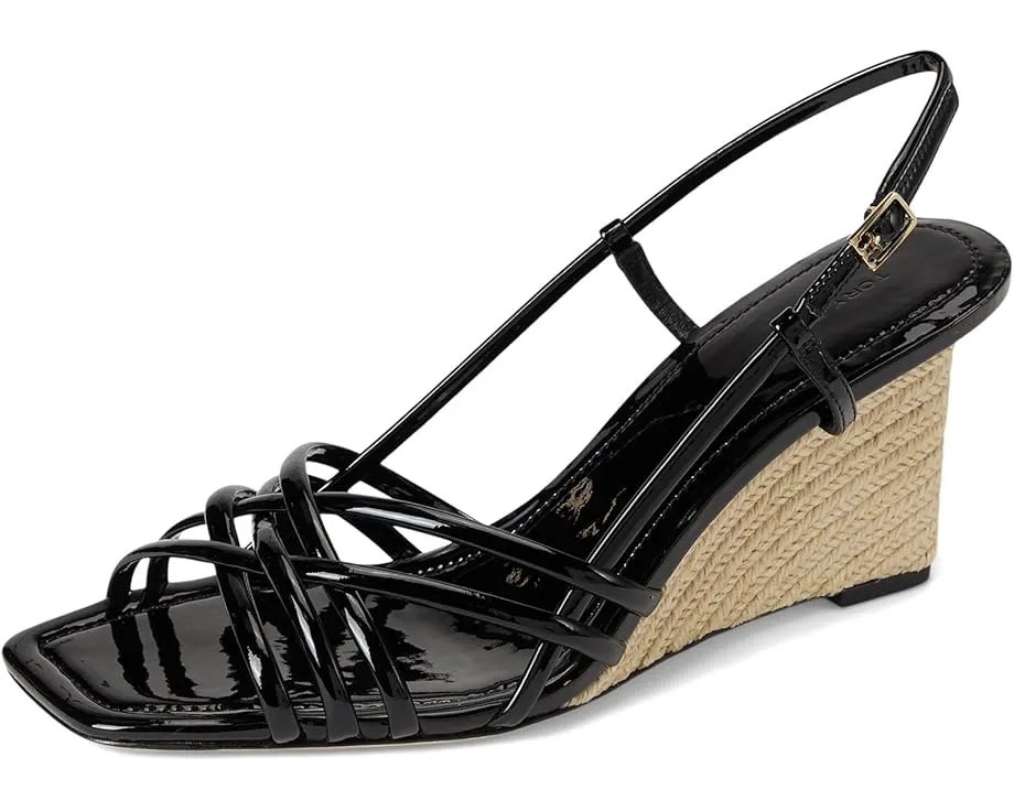 Босоножки Tory Burch Multi Strap Wedge Sandals 75mm на платформе с ремешками