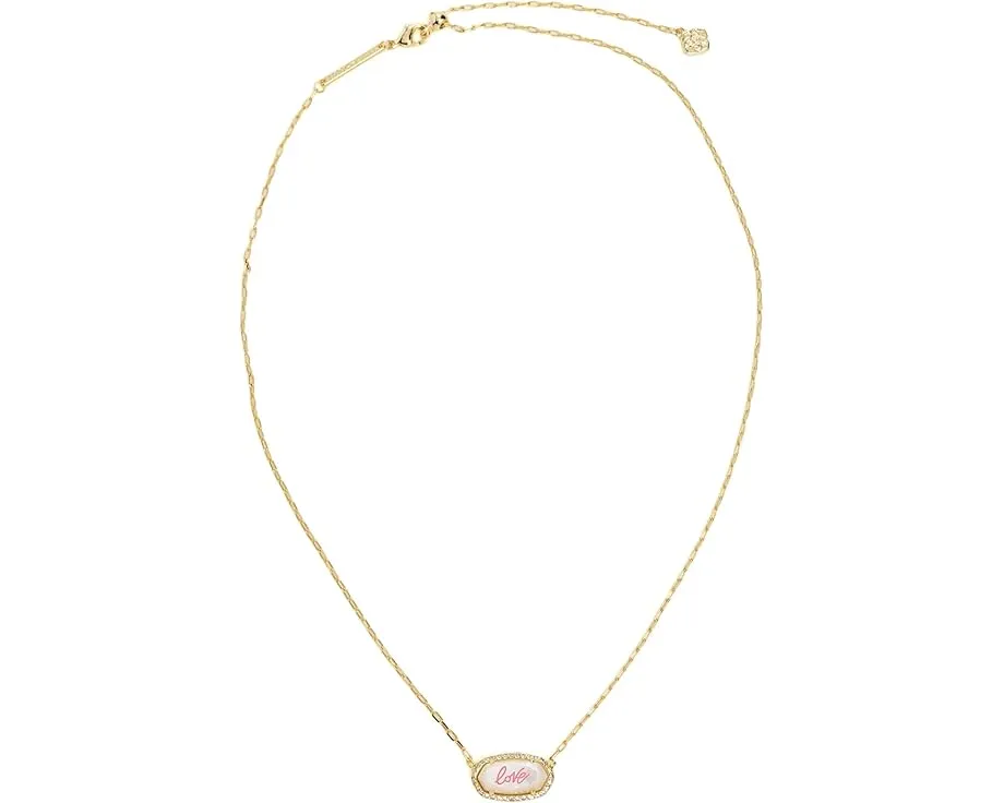 Короткое колье Kendra Scott Elisa с паве-обрамлением