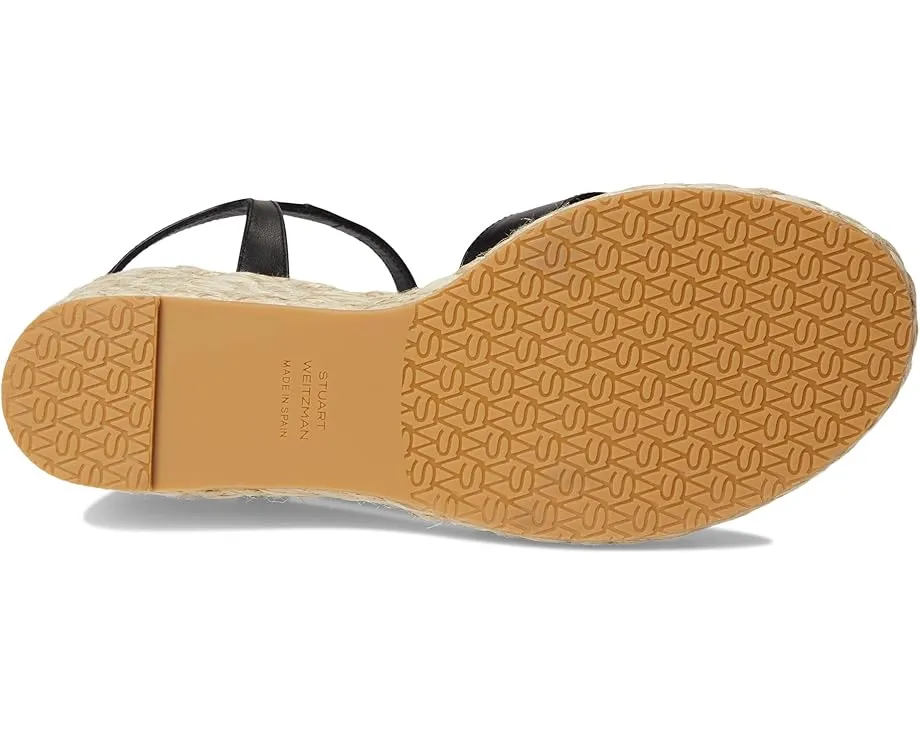 Эспадрильи Stuart Weitzman Dayna Espadrille Wedge на танкетке с ремешком на щиколотке