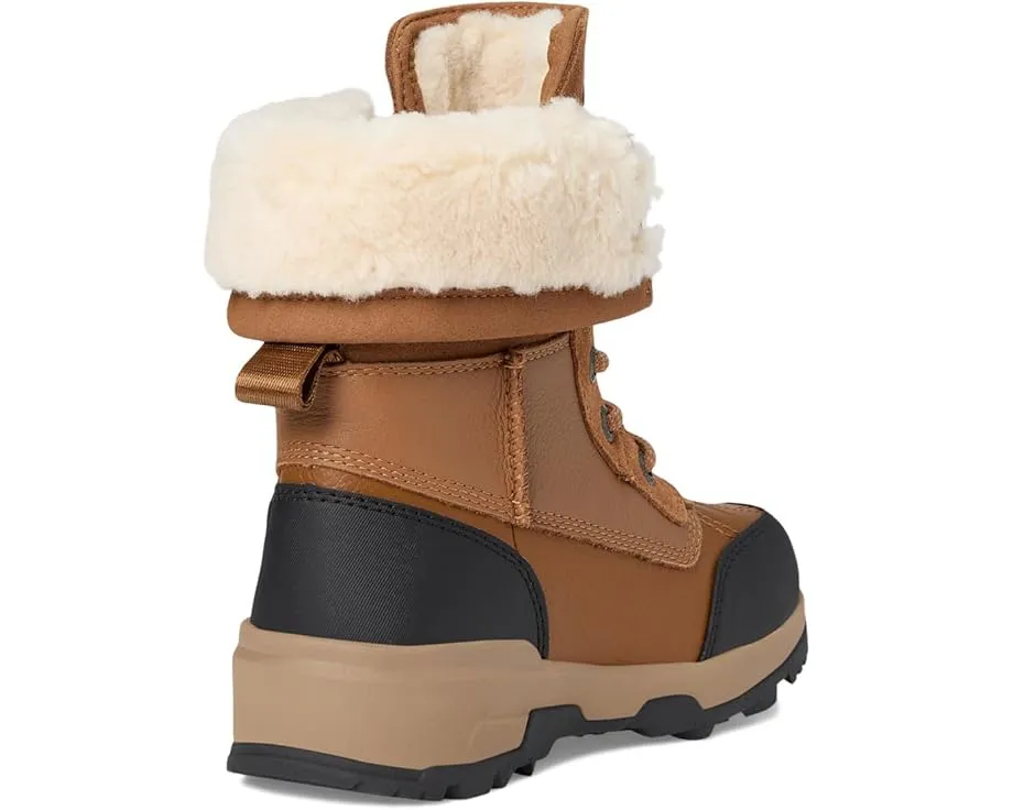 Детские зимние ботинки UGG Kids Adirondack Boot XXV с водонепроницаемой кожей и отворотом