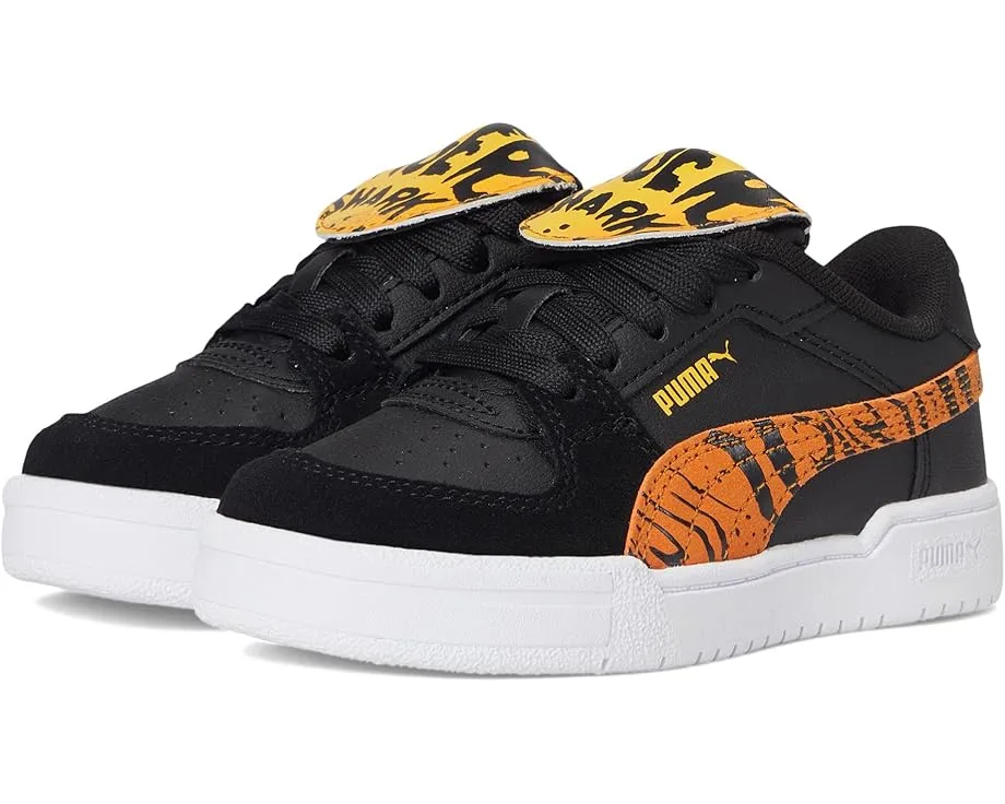 Детские кроссовки PUMA Kids Ca Pro Hot Wheels с круглым носком и графикой