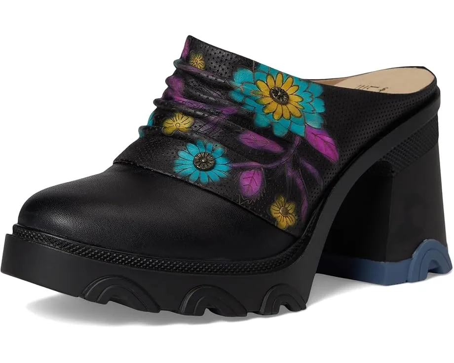 L'Artiste by Spring Step Туфли Chemistry с ручной росписью и квадратным каблуком