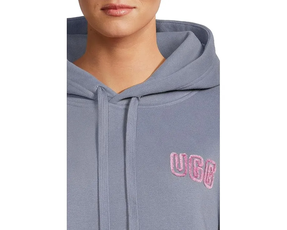 Толстовка UGG Logo Hoodie с капюшоном и аппликацией