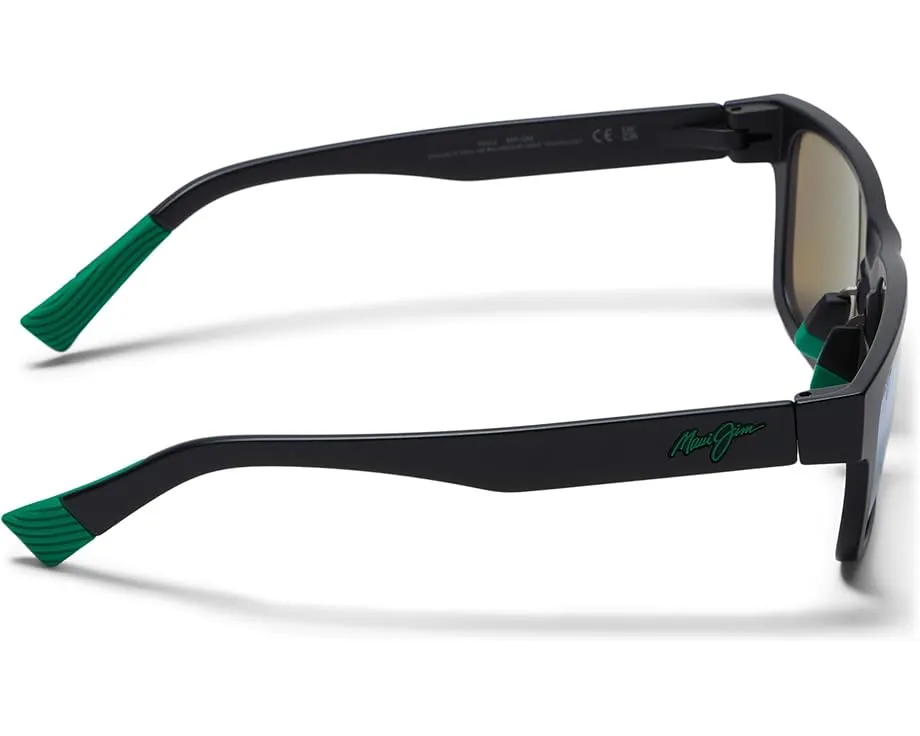 Солнцезащитные очки Maui Jim Keola с поляризацией и прямоугольной формой