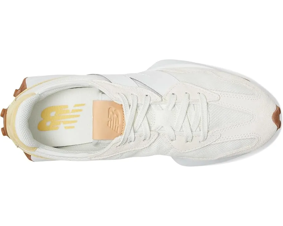 Кроссовки New Balance Classics 327 из замши и сетки с массивным логотипом
