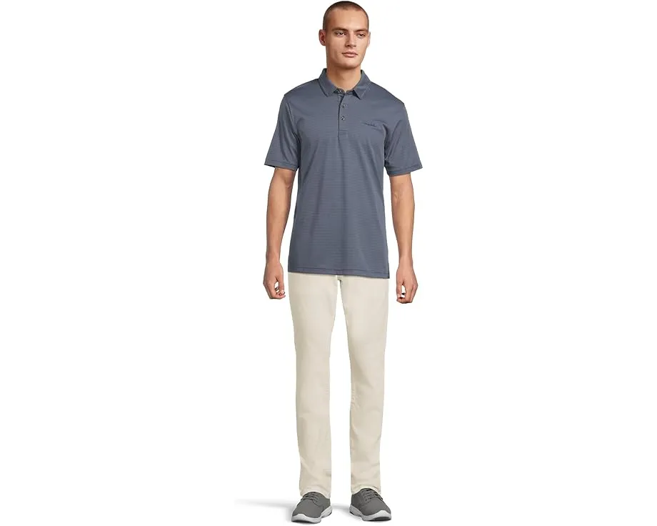 Поло TravisMathew The Zinna 2.0 с вышитым логотипом из хлопка