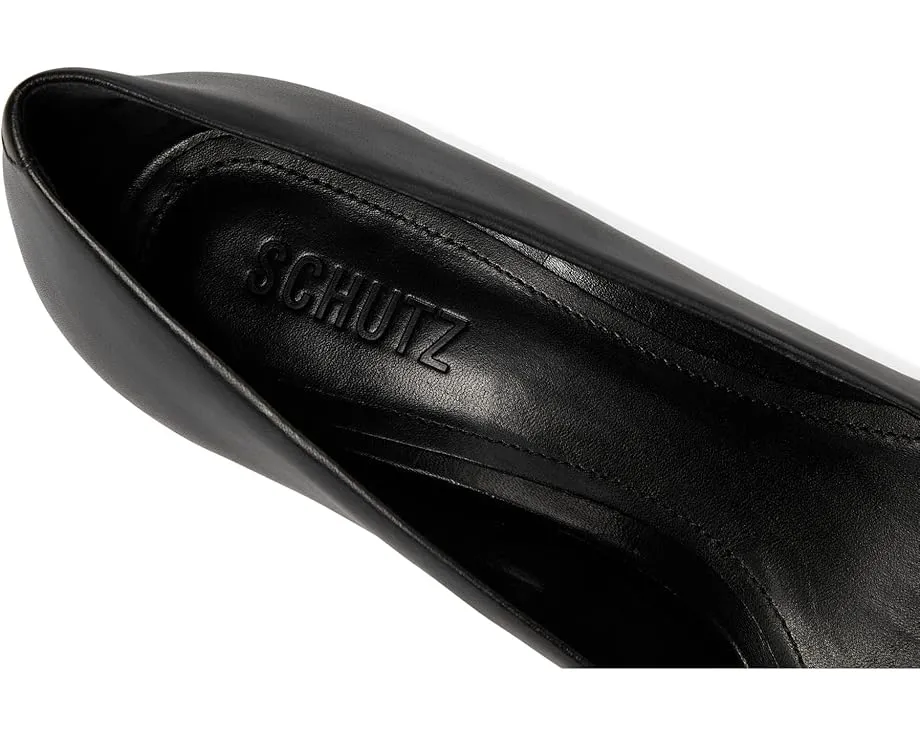 Полуботинки Schutz Lou Mid Curve с заостренным носком