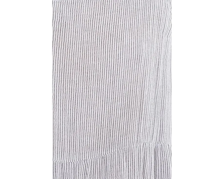 Платье Eileen Fisher с воланами из полосатого органического хлопка