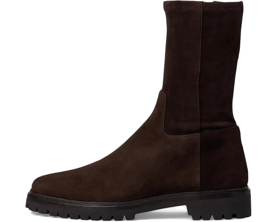 Ботинки Danny Tall Ankle Lug Sole Boots на массивной подошве из замши Loeffler Randall