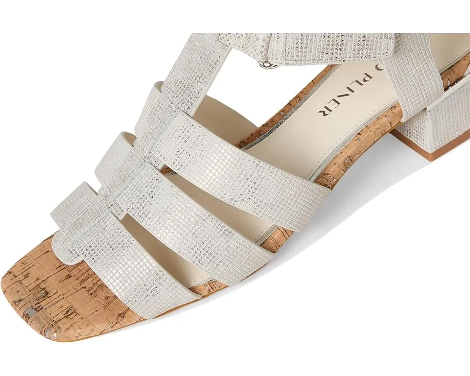 Сандалии Faleisha с ремешками и квадратным носком