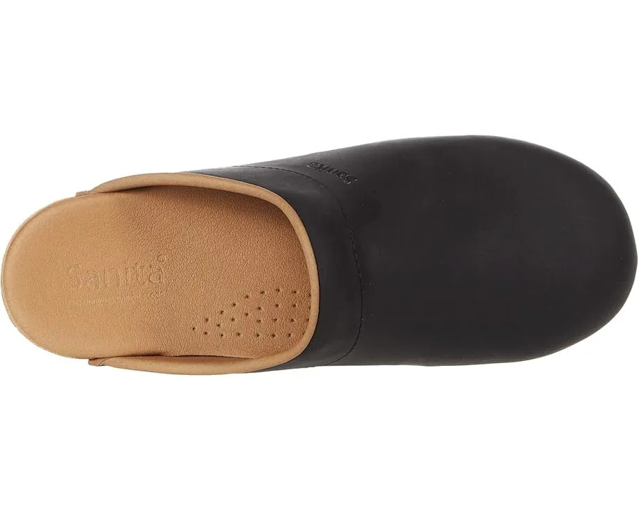 Рабочие сабо Ellis от Sanita с анатомической стелькой и подошвой рокер