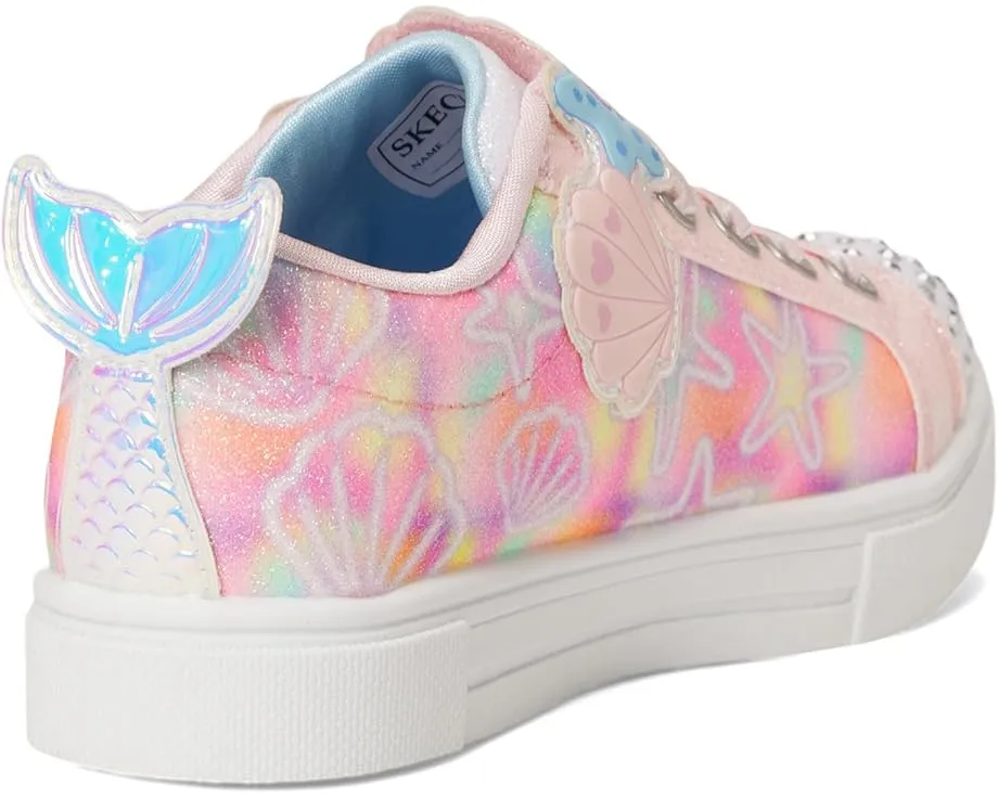 Детские кроссовки Skechers Twinkle Sparks Underwater Magic со светящимся носком