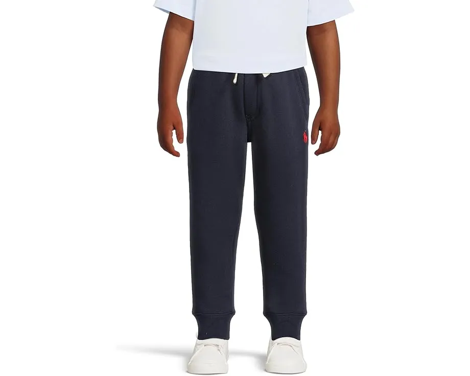 Джоггеры из хлопкового флиса Polo Ralph Lauren для маленьких детей