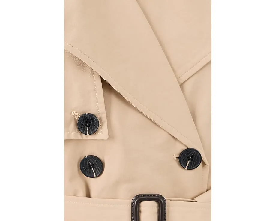 Avec Les Filles Расслабленное двубортное макси тренч