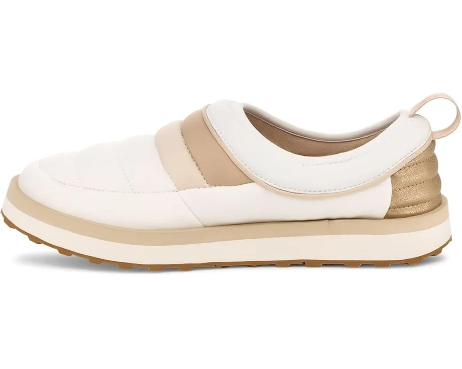 Кроссовки Sanuk Puffy Chiller Low 2 Glam с блестками и ортопедической стелькой