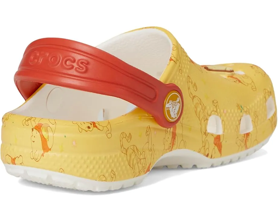 Crocs Классические сабо Disney Винни Пух для малышей с фирменным комфортом