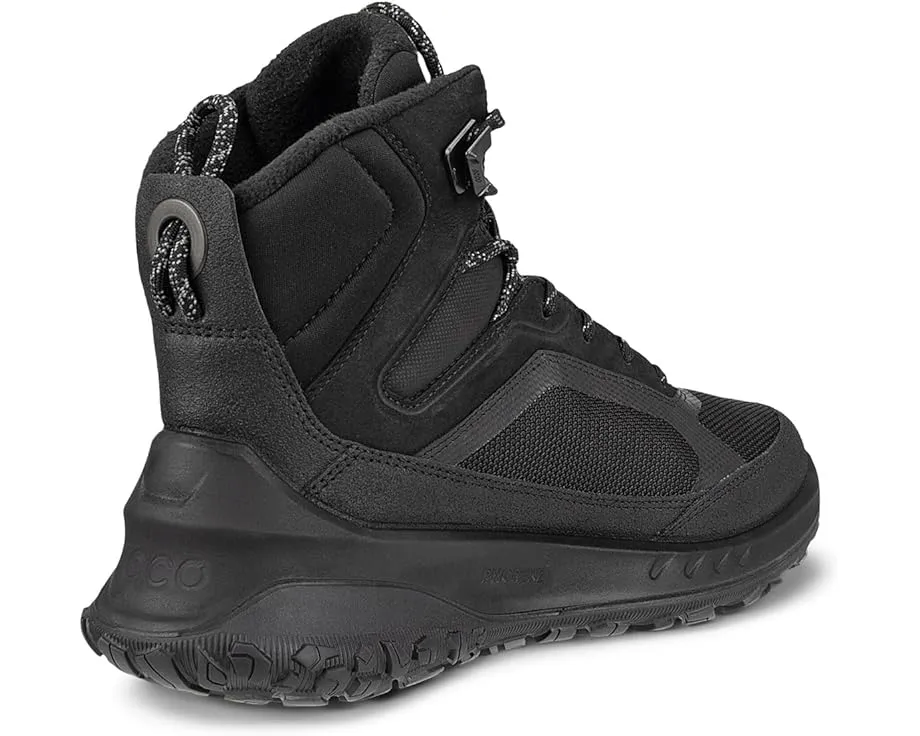 ECCO непромокаемые утепленные ботинки Ultra Terrain Mid Warm для холодной погоды стальные