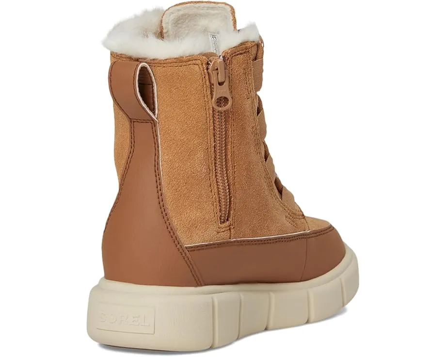 SOREL Детские ботинки Childrens Explorer III Lace WP с утеплителем 100г и боковой молнией