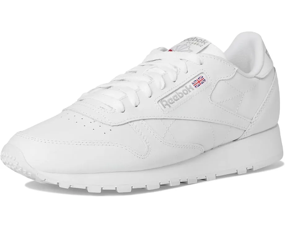 Кроссовки Reebok Lifestyle Classic Leather с мягкой кожей и подошвой EVA