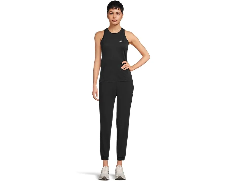 Джоггеры Brooks Momentum Thermal Jogger 2.0 с манжетами на щиколотках и отводом влаги
