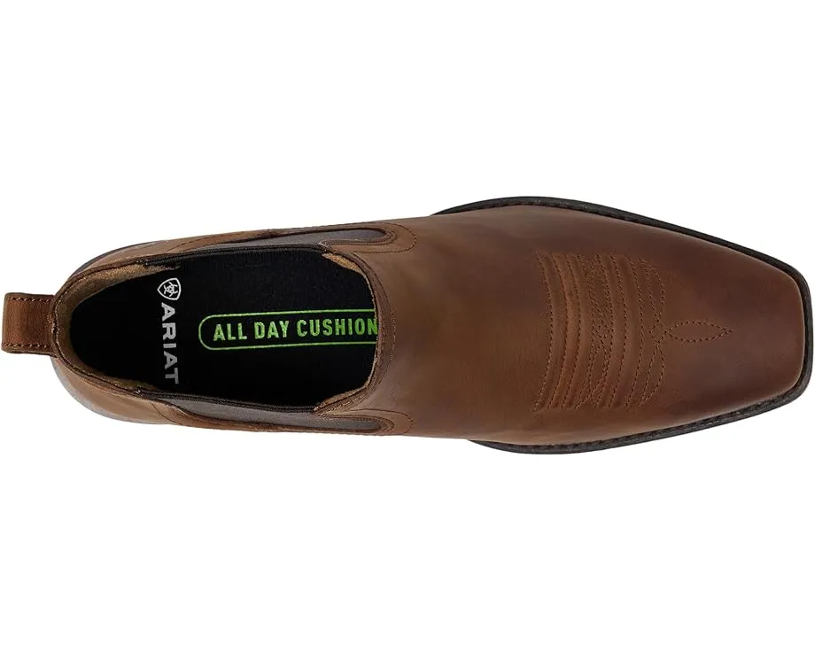 Ковбойские сапоги Ariat Booker Ultra с квадратным носком и эластичными вставками