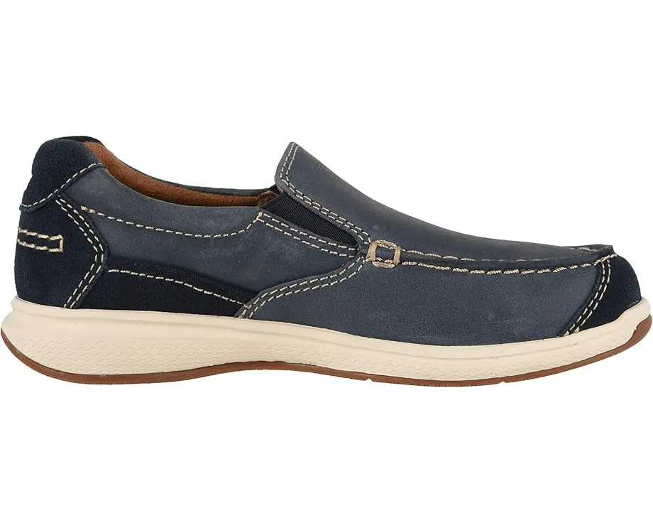 Florsheim Kids Great Lakes Moc Slip, Jr. с контрастной строчкой и памятью формы