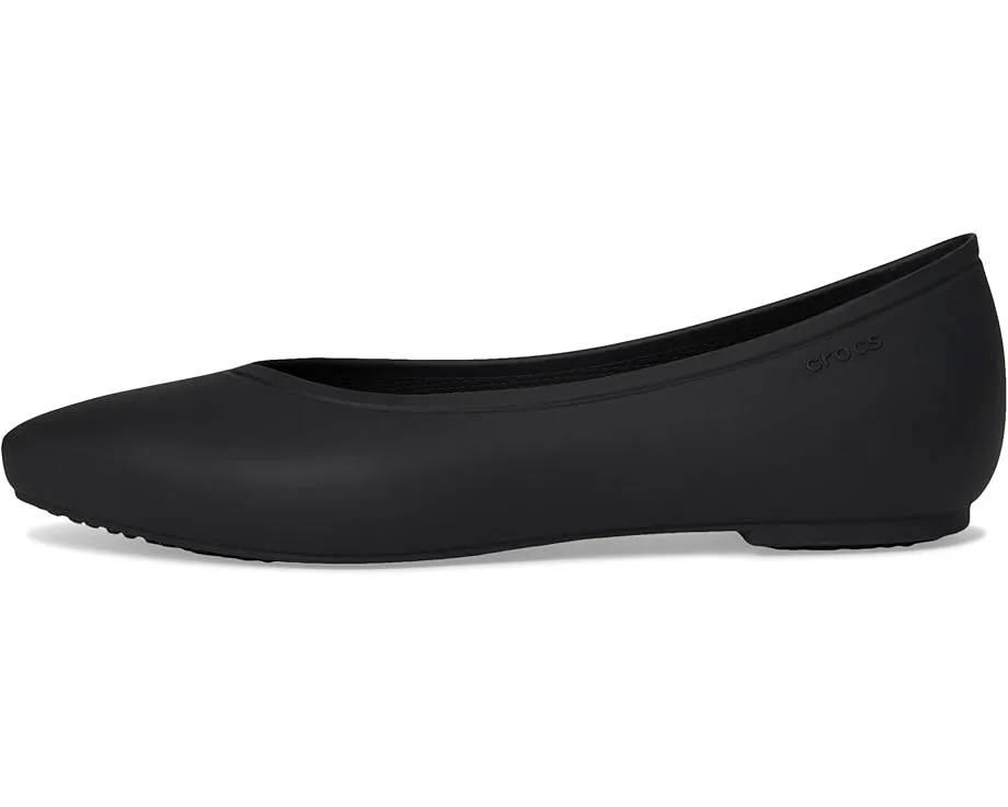 Рабочие балетки Crocs On the Clock с противоскользящей подошвой