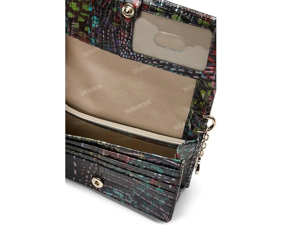 Кроссбоди Minuette в винтажном стиле с карманом для телефона сзади Brahmin