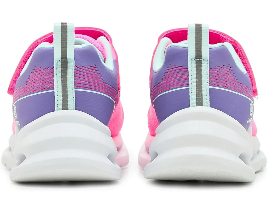 Детские кроссовки SKECHERS KIDS Glide-Step Lights со светящейся подошвой
