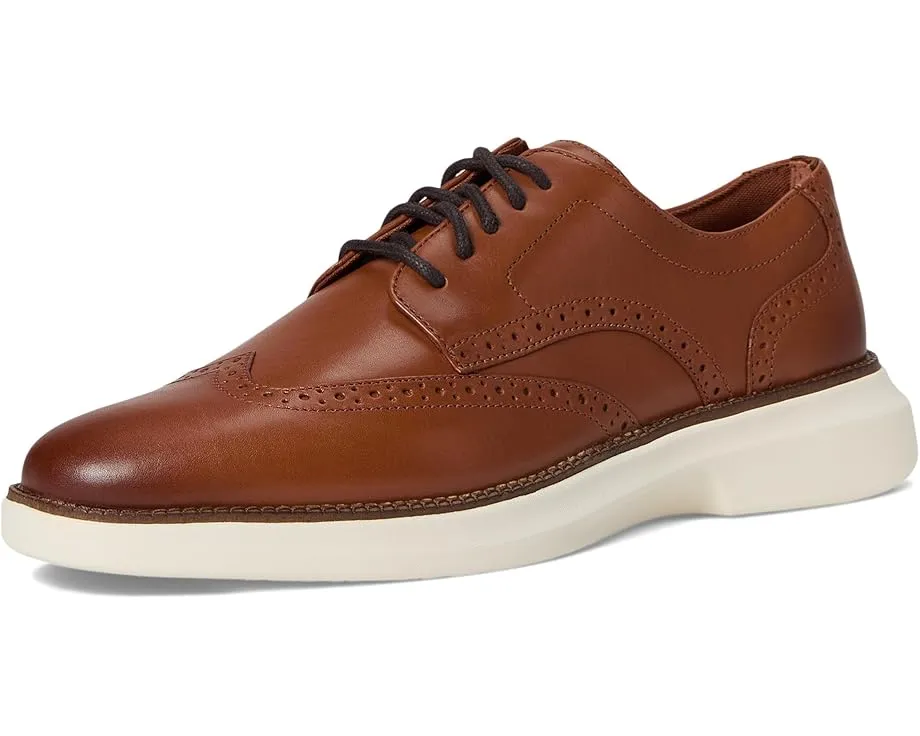 Оксфорды Cole Haan Grand Shadowlite Wingtip с кожаной подкладкой и умной подошвой
