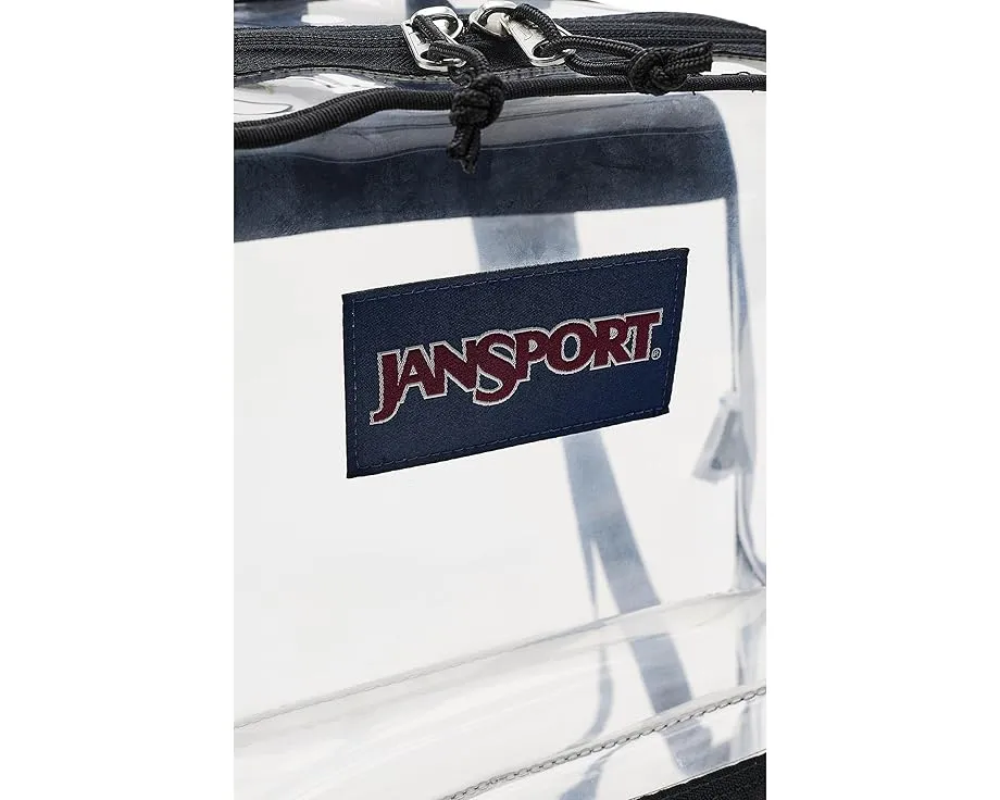 Прозрачный рюкзак JanSport Clear Pack с водонепроницаемым дном