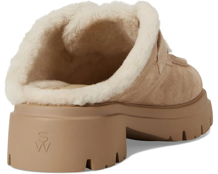 Stuart Weitzman Мюли Benni из овчины с мягкой подкладкой