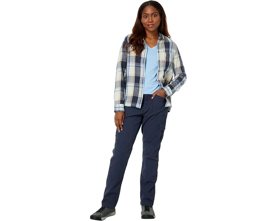 Штаны карго Stretch Canvas Lined L.L.Bean с утяжкой