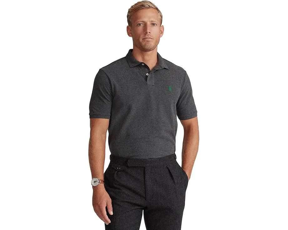 Классическая поло Polo Ralph Lauren The Iconic Mesh с вышитым пони