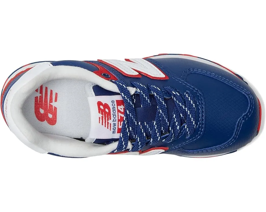 Детские кроссовки New Balance 574 с верхом из замши и сетки