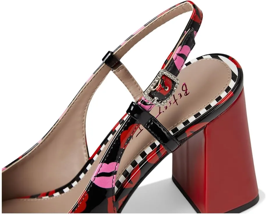 Туфли-лодочки Ashhley с принтом губ от Blue by Betsey Johnson