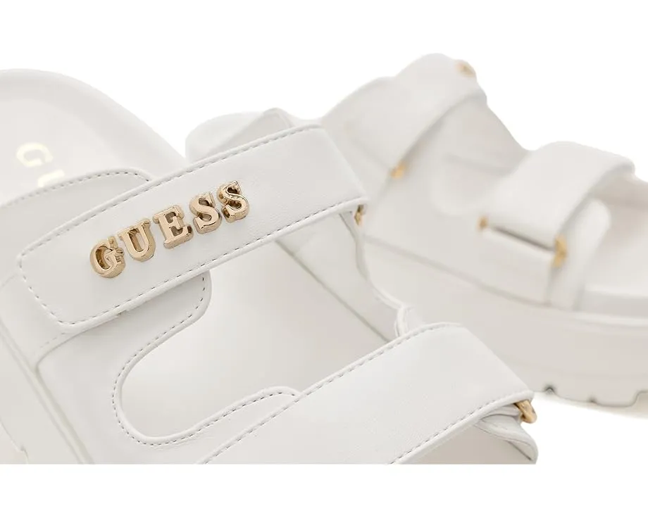 Сандалии GUESS Faxon на платформе с регулируемыми ремешками