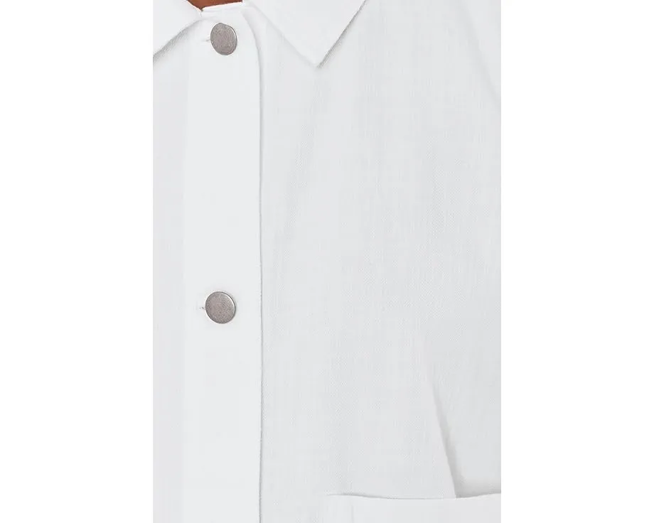 Пиджак Slubby Organic Cotton Linen Classic Collar Eileen Fisher