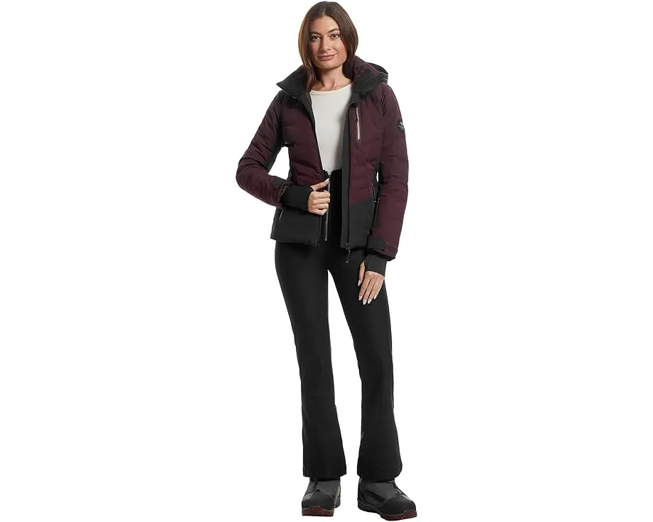 Лыжные брюки-комбинезон Obermeyer Snell Bib из софтшелла с 4-сторонней растяжкой